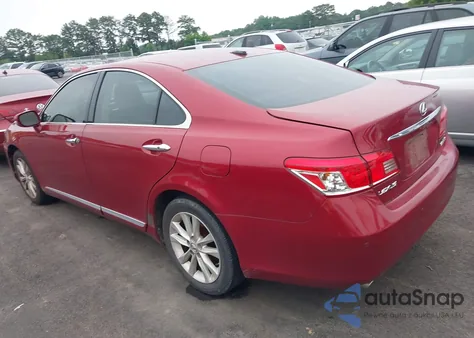 2010 Lexus Es 350 z USA, uszkodzony, nr VIN JTHBK1EG5A2375935